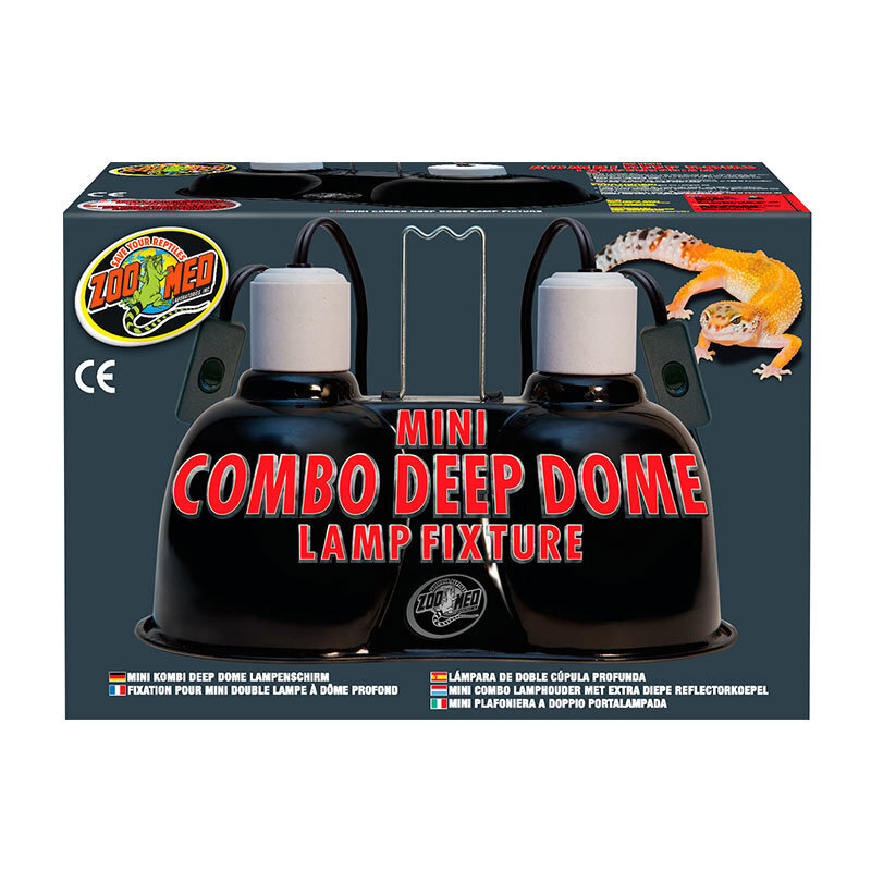 ZooMed Beleuchtung ZooMed Mini Combo Deep Dome Lampenfassung