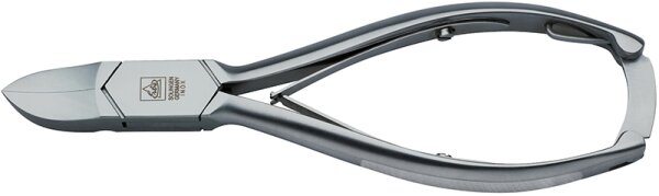 Erbe Solingen Basic 14 - 5 cm - karierte Schenkel - rostfrei mattiert Nagelzange