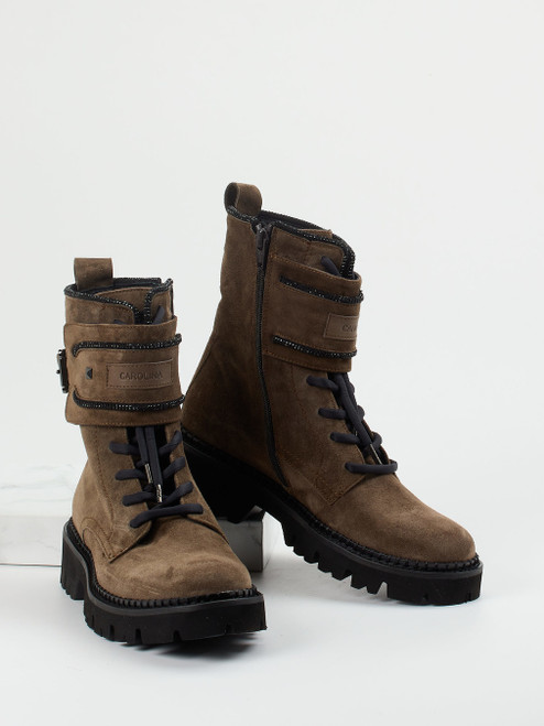 Schnürstiefelette-17232290005 Donna Carolina