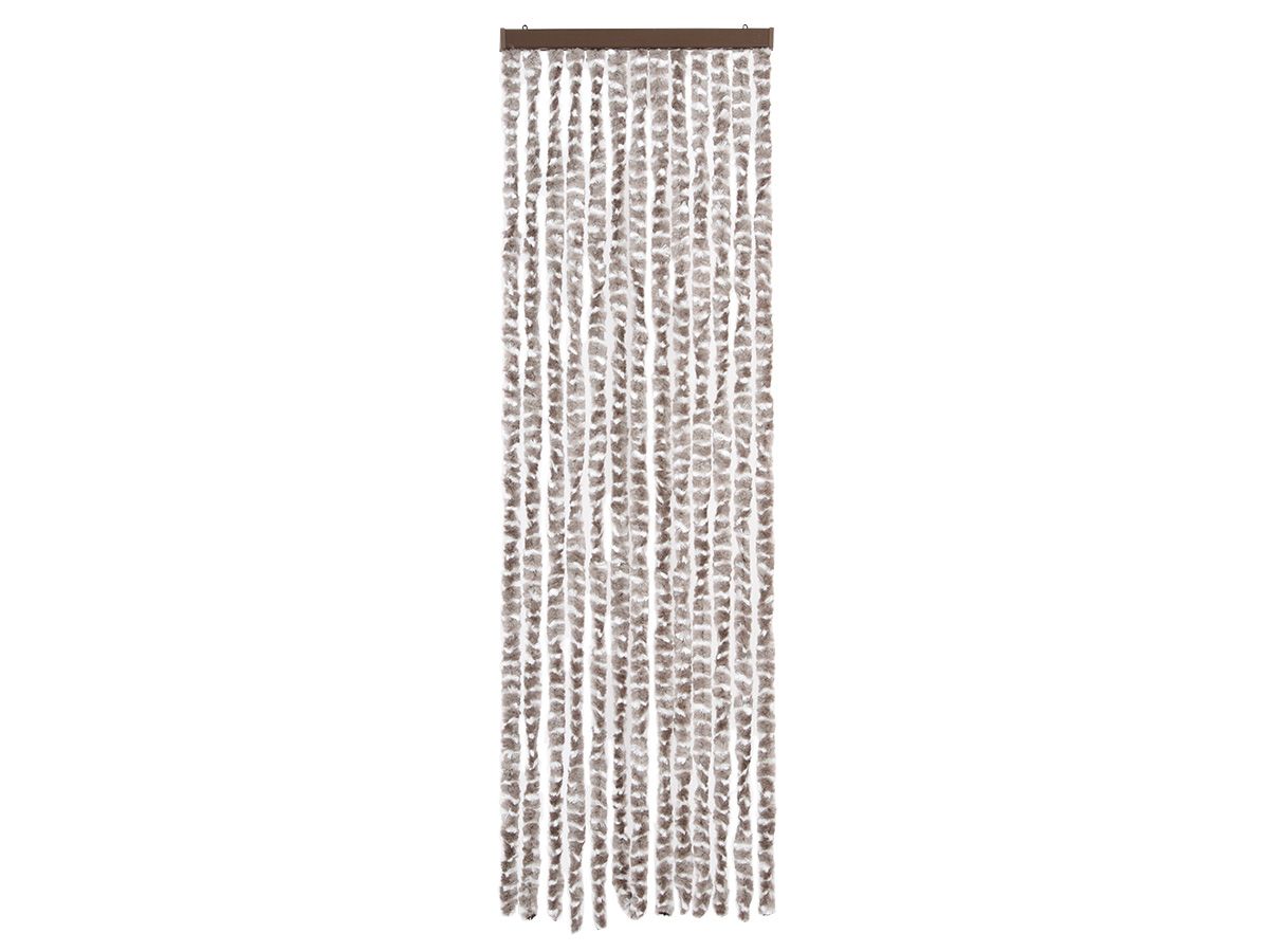 Obelink Taupe 185 x 56 Flauschvorhang