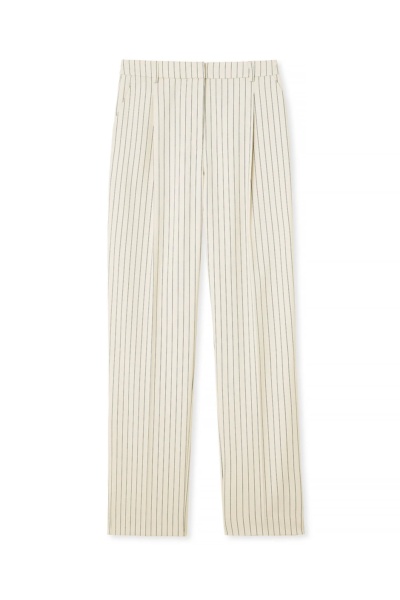 Pinstriped Suit Pants