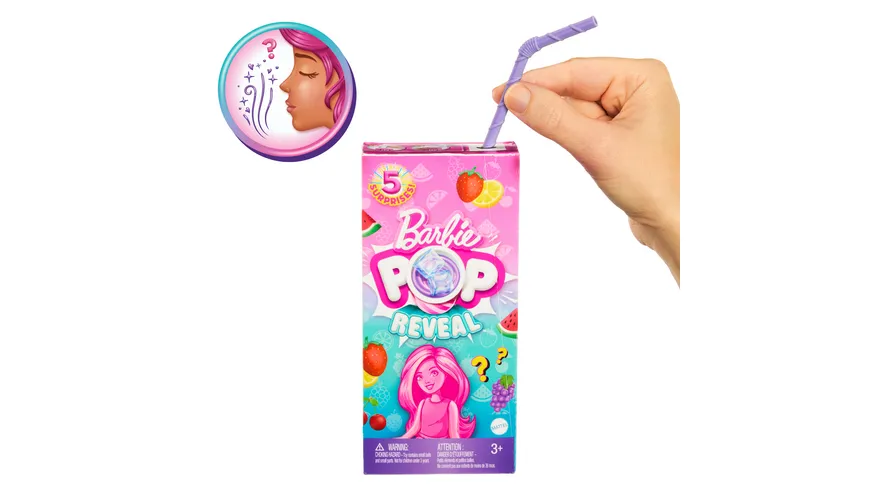 Barbie Pop! Reveal Chelsea Fruit Series, 1 Stück, sortiert