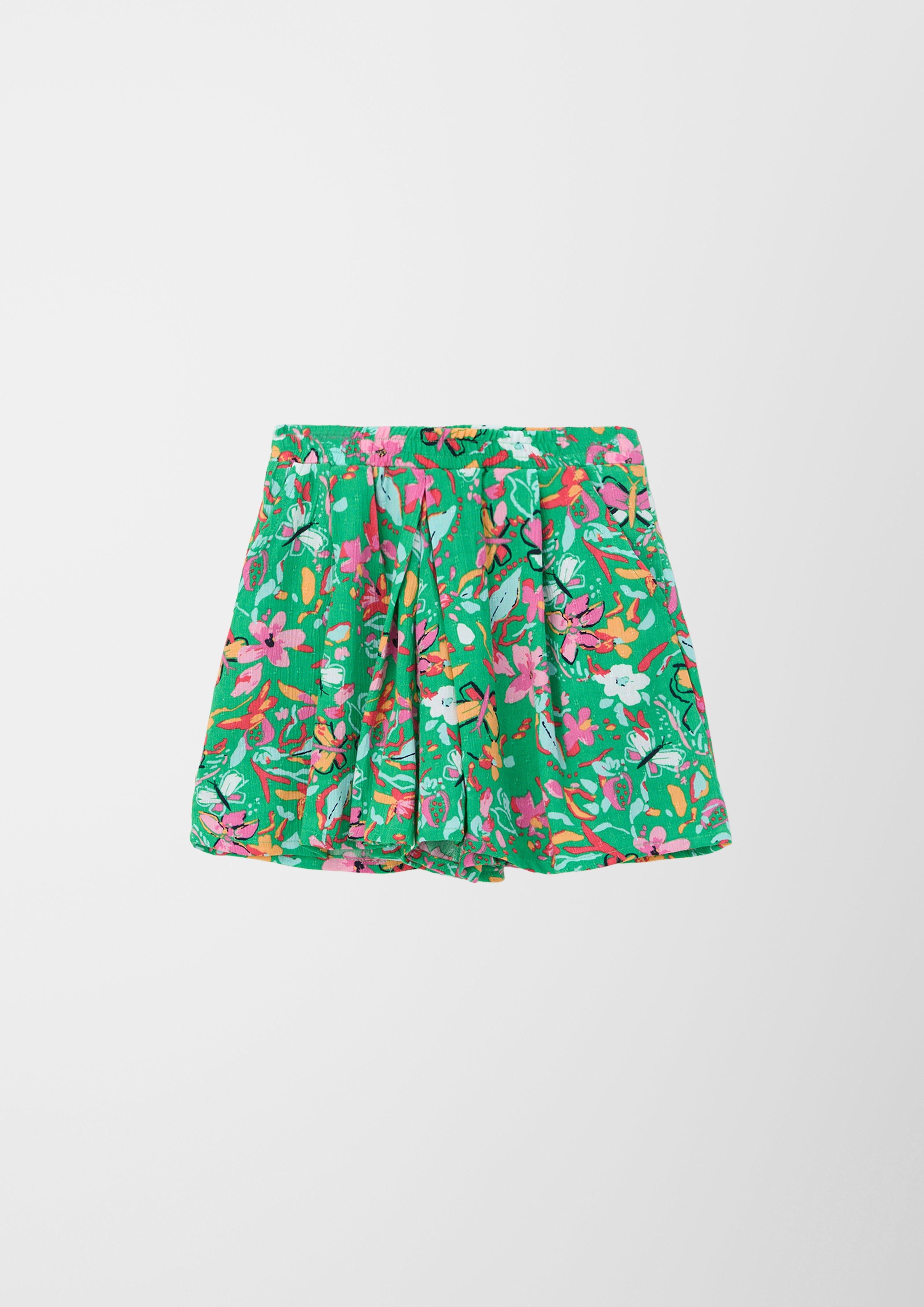 Relaxed: Hose aus Viskose-Crêpes  2136832-75A0