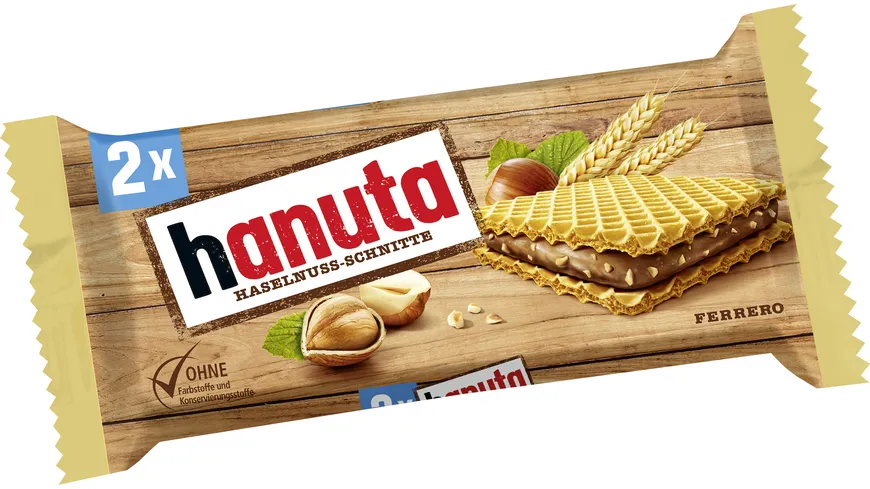 Hanuta 2 Stück 44 g