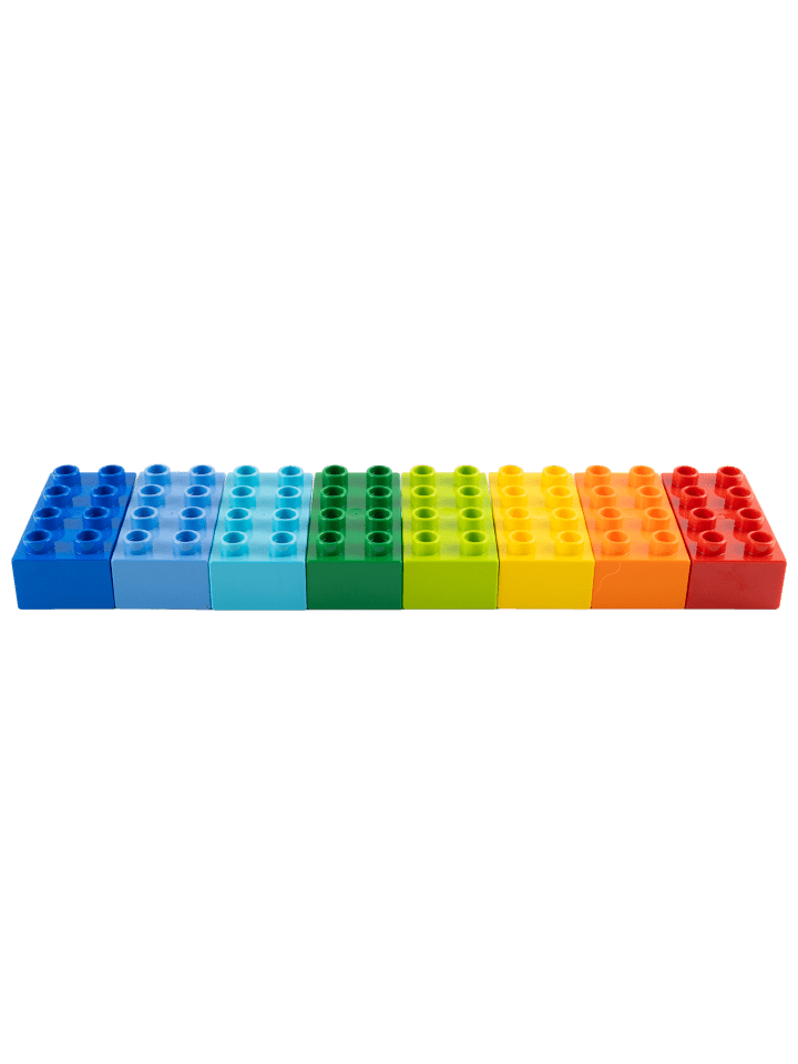 LEGO DUPLO® 2x4 Bausteine Bunt Gemischt 3011 - ab 18 Monaten in multicolored günstig kaufen