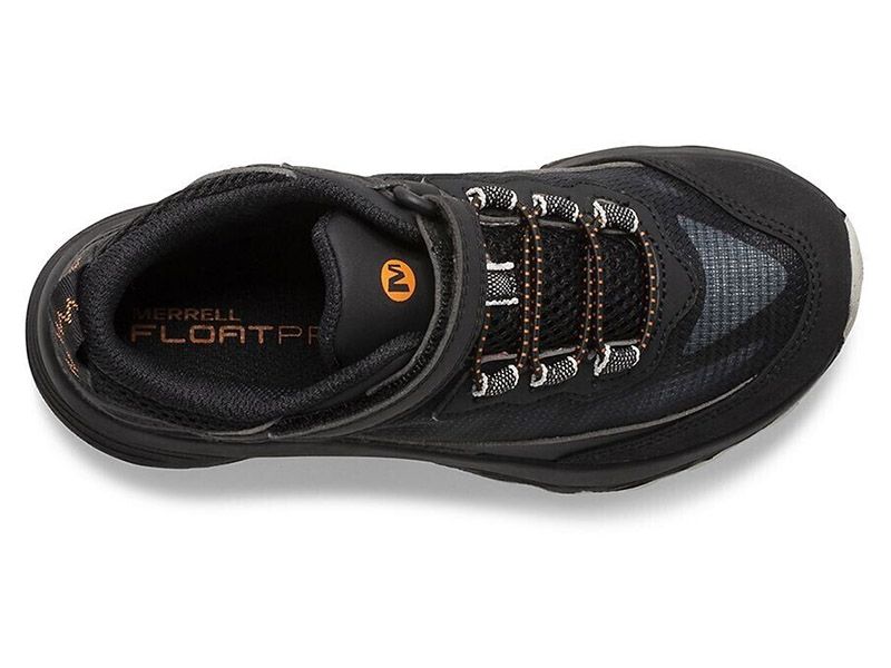 Merrell Moab Speed Mid A/C Black Kinder Wanderschuhe
