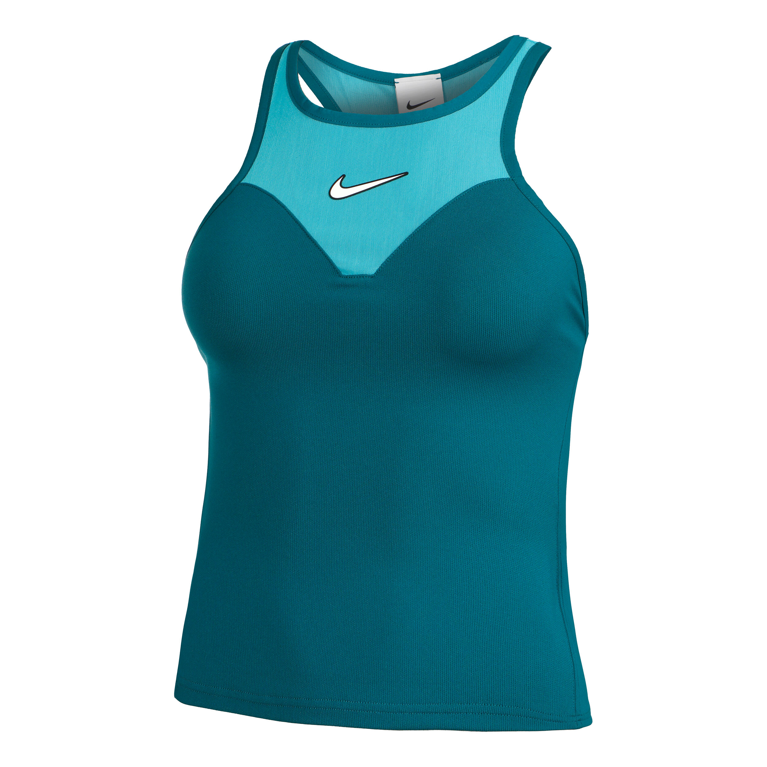 Dri-Fit Court Slam Solid Tank-Top Damen - Petrol, Türkis