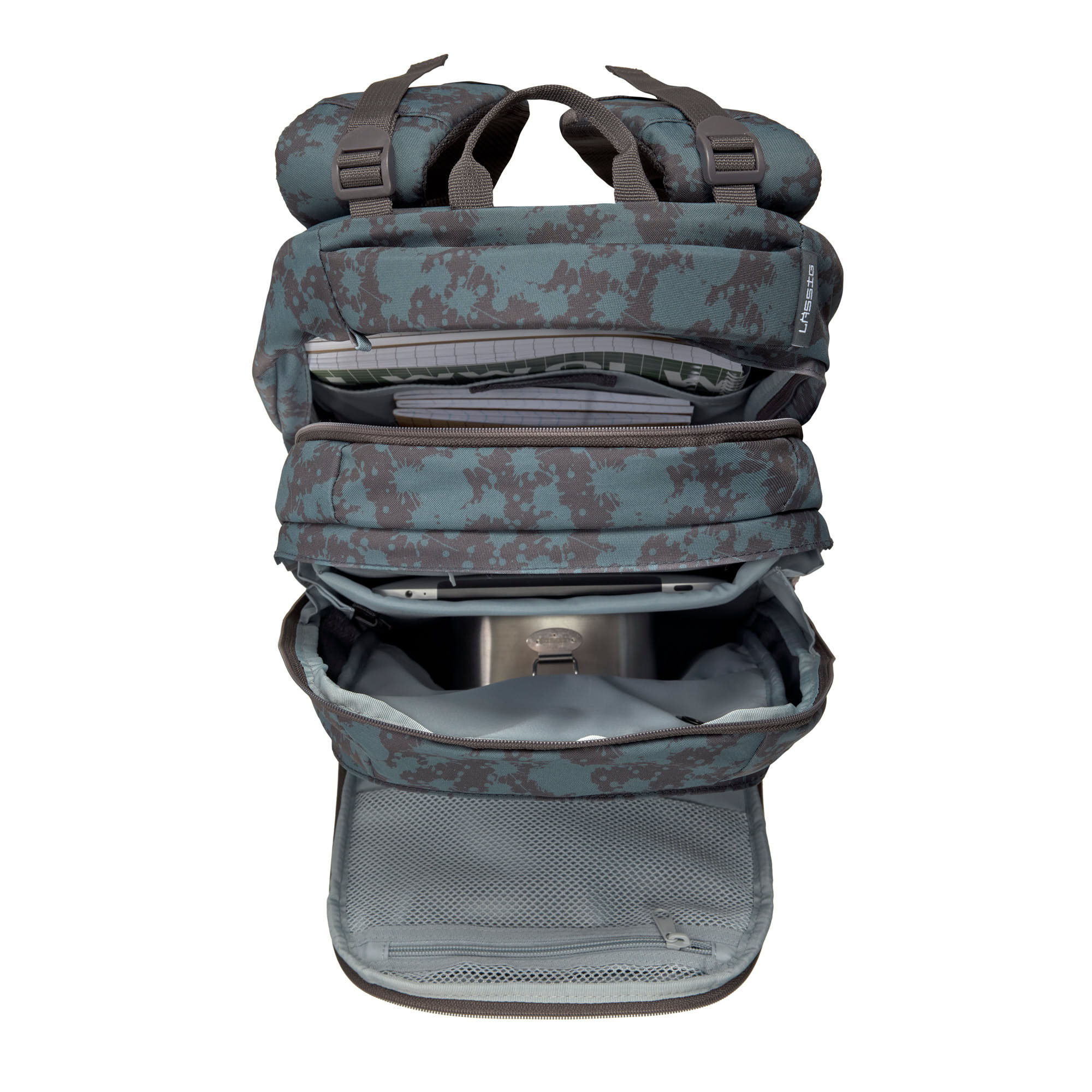 Schulrucksack - BOLD Origin Spots, Blau