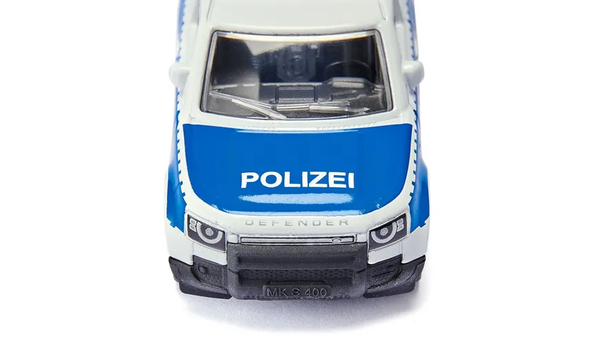 SIKU 1569 Super - LAND ROVER DEFENDER BUNDESPOLIZEI