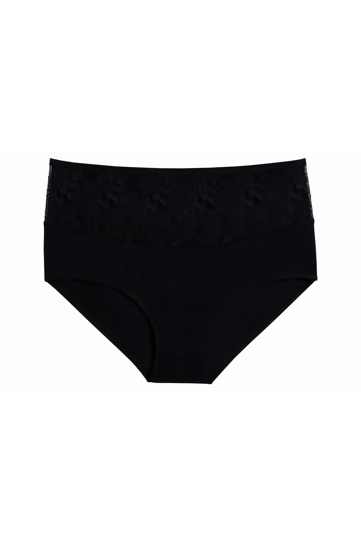 Nicoletta  Damenhöschen 5er-Pack Lycra Plus Size NERZ