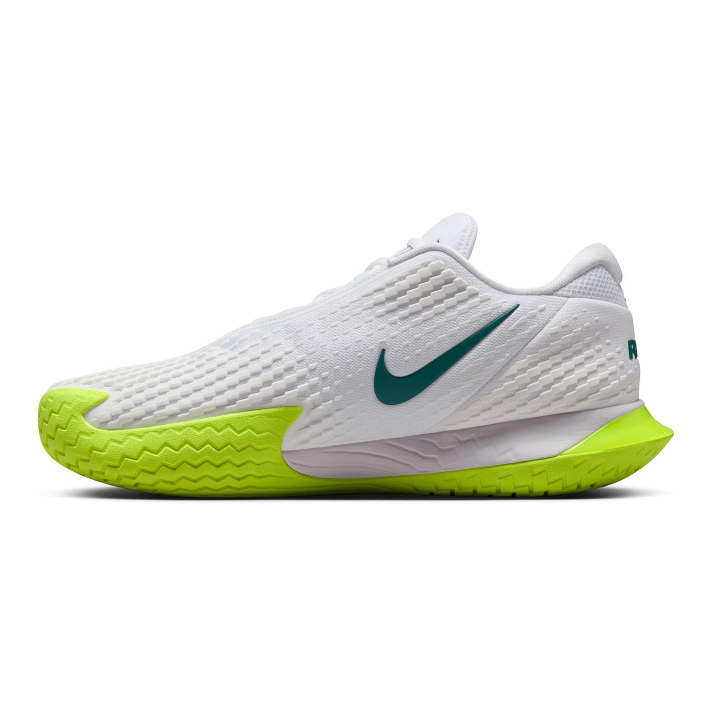 Zoom Vapor Cage 4 Rafa AC Allcourtschuh Herren - Weiß, Neongelb