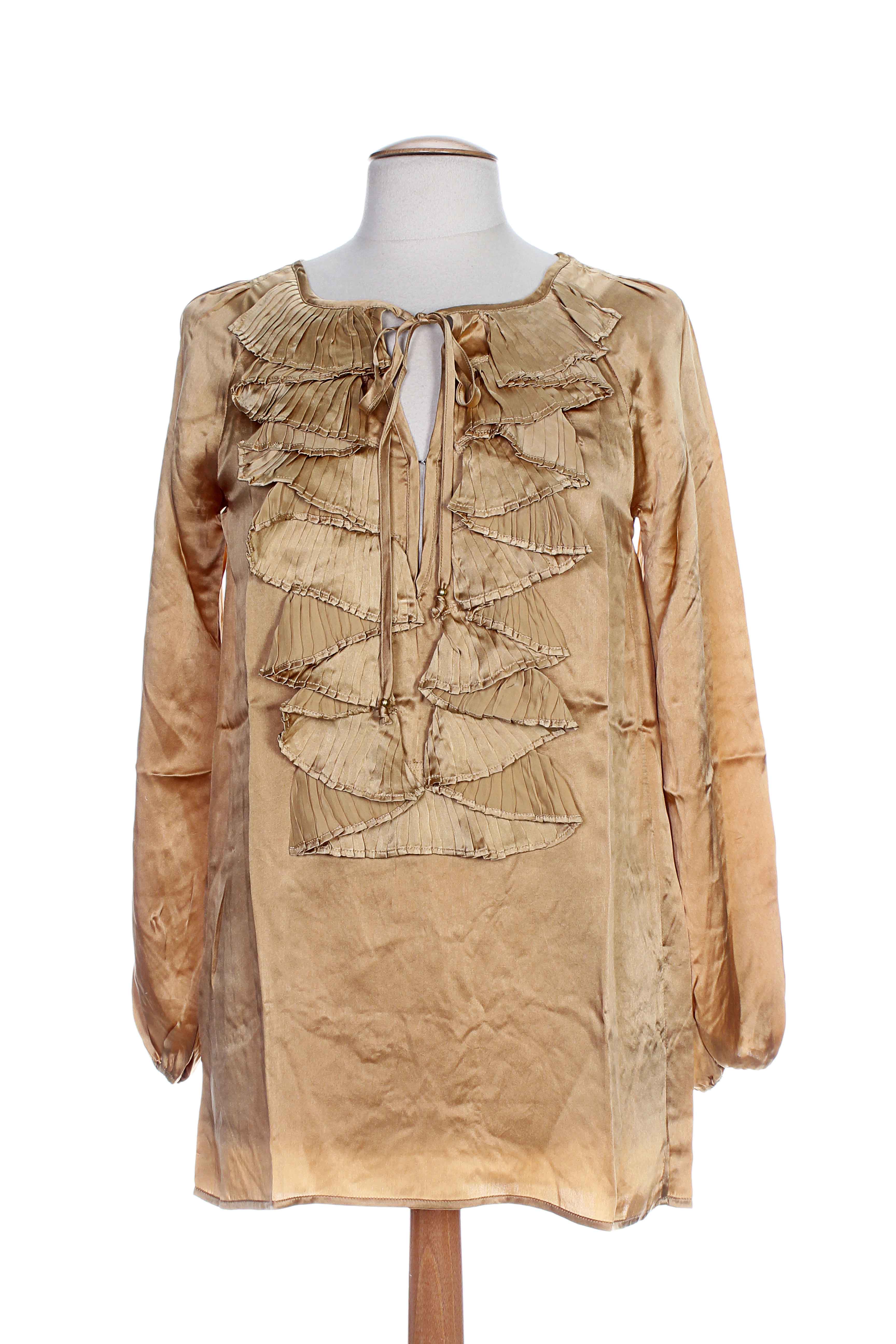 Mine De Rien Tuniquemanchelongue Femme couleur marron