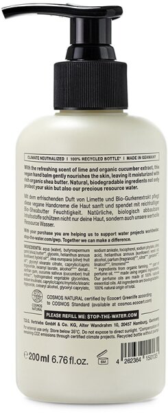 STOP THE WATER WHILE USING ME! Cucumber Lime Hand Balm Handbalsam