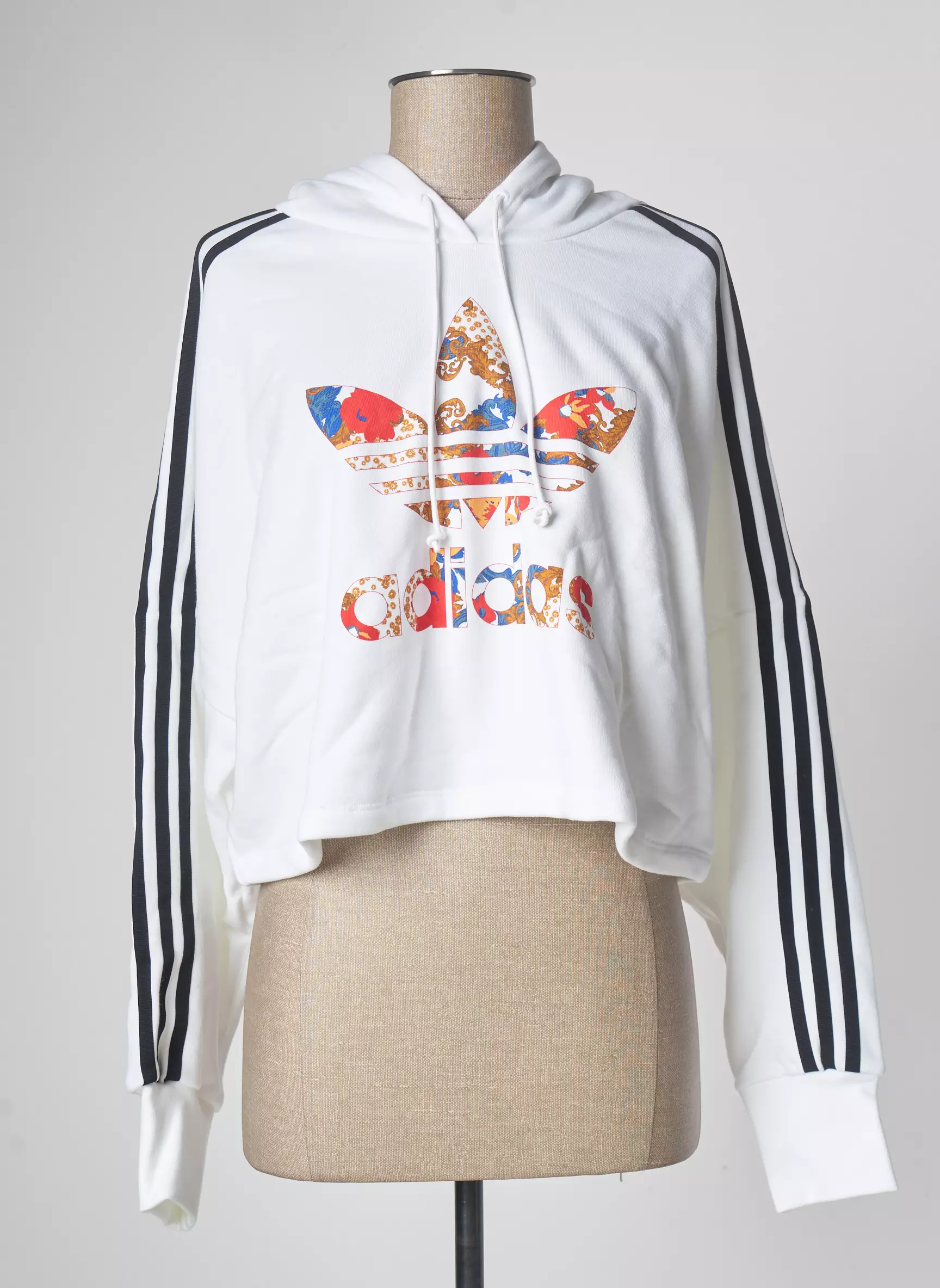 Adidas Sweats Femme couleur blanc