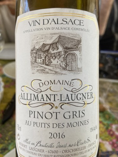 Allimant-LaugnerAu Puits des Moines Pinot Gris 2021