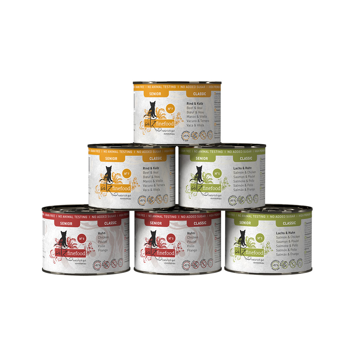 catz finefood Senior Collection I 6x200g kaufen