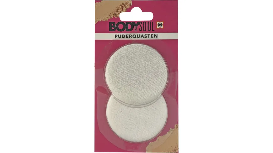BODY&SOUL TOOLS Puderquasten - 2 Stück