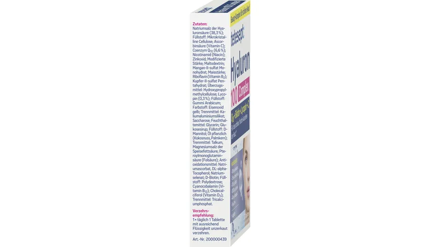 tetesept Hyaluron 100 Complex 30 St