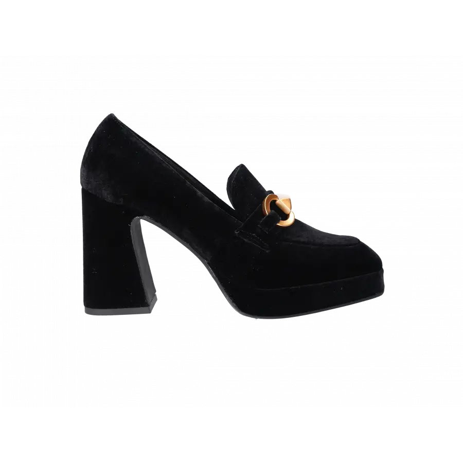 EN AVANT - Pumps 2192 Veloursleder - schwarz