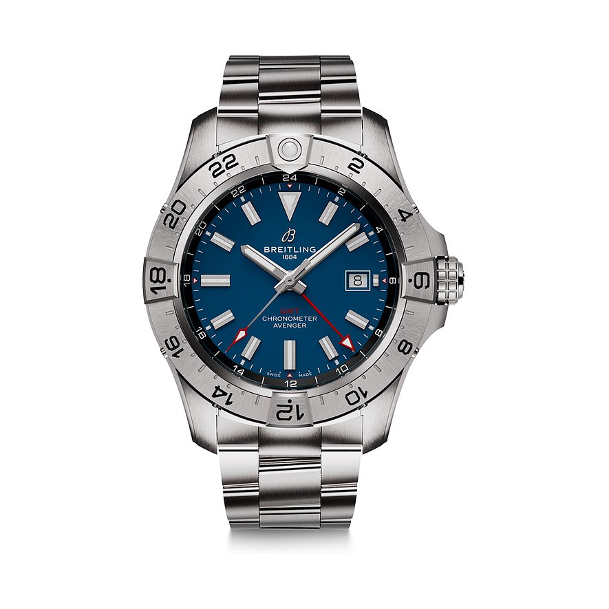 Breitling Herrenuhr Avenger Automatic GMT 44