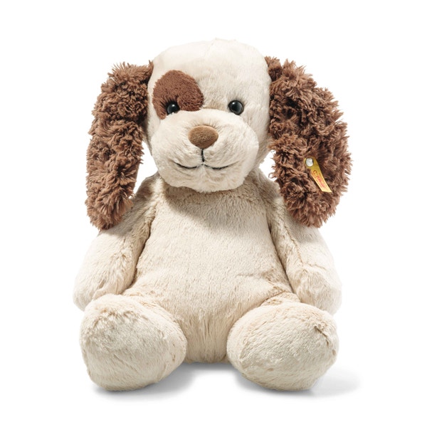 Soft Cuddly Friends Peppi Welpe, 38 cm, beige