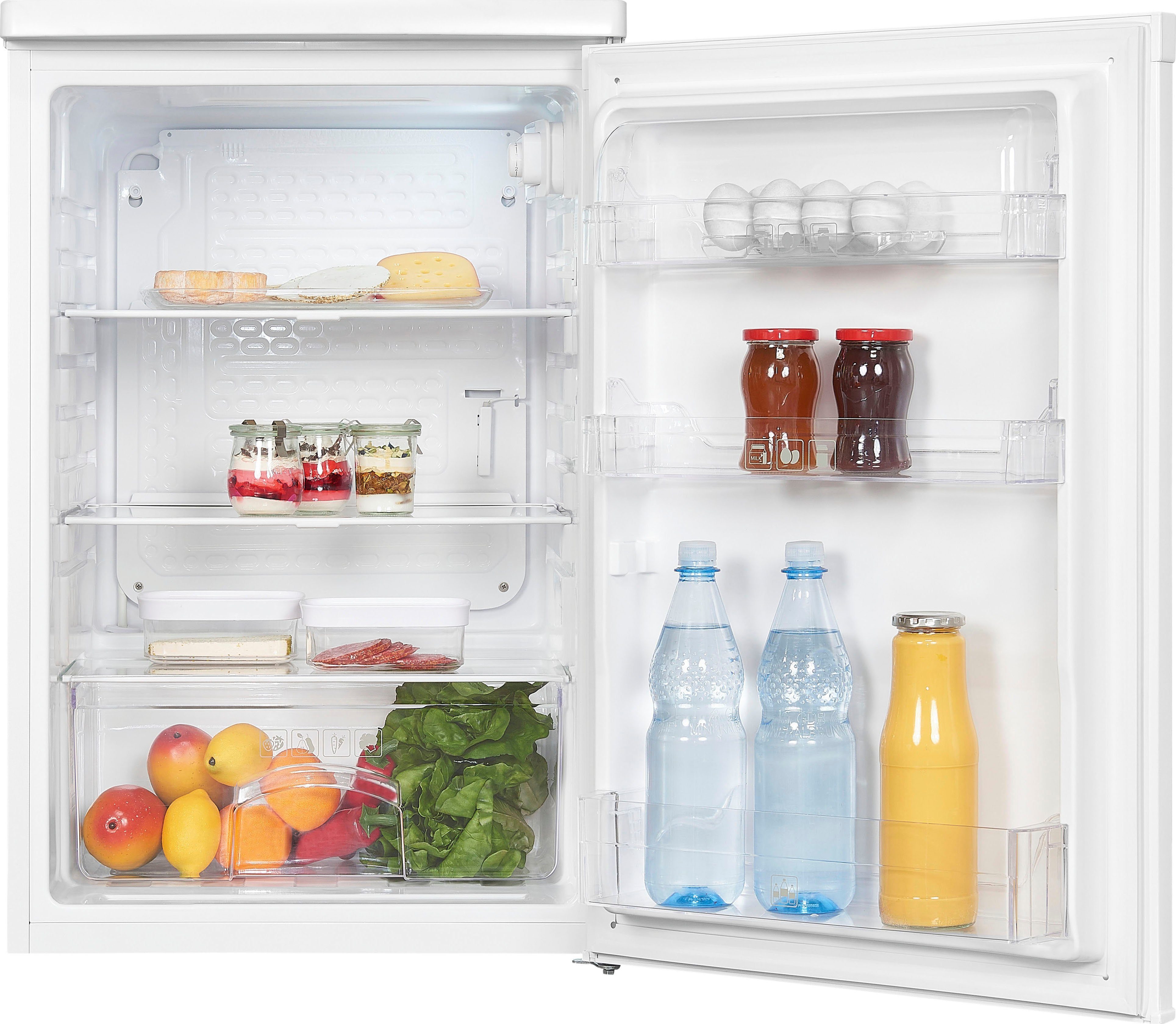 exquisit Vollraumkühlschrank KS16-V-040D, 85 cm hoch, 55 cm breit