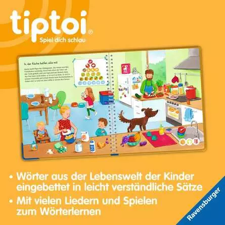 tiptoi® Mein Wörter-Bilderbuch Unser Zuhause