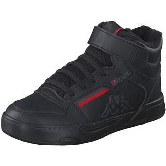 Kappa Mangan II Ice Wintersneaker in schwarz