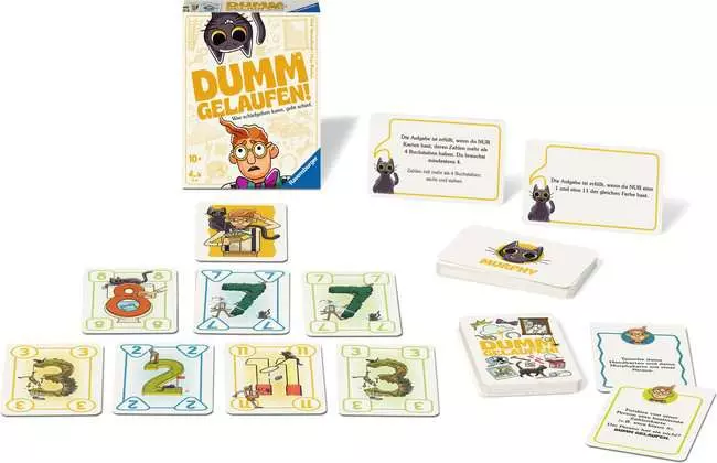 Dumm gelaufen! - Kartenspiel ab 10 Jahren