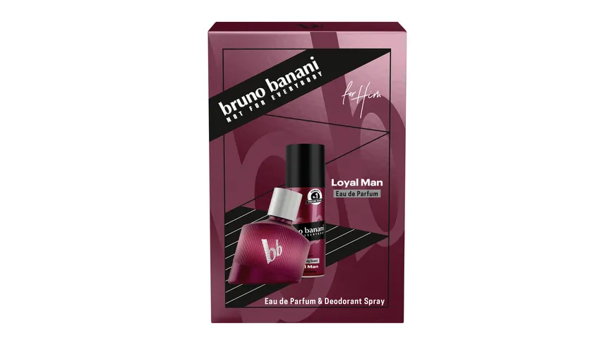 bruno banani Loyal Man Eau de Parfum + Deo Body Spray Geschenkpackung