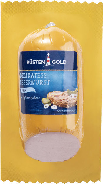 Küstengold Delikatess Leberwurst fein