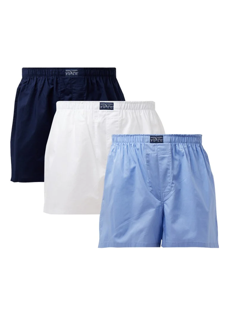 Boxers Ralph Lauren, lot de 3