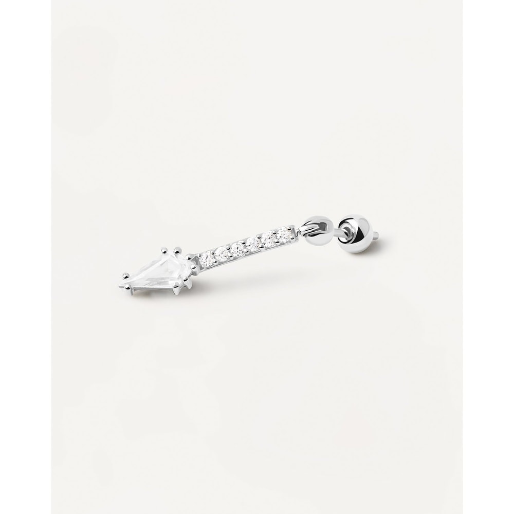 P D Paola Boucle d'oreille unique 925 Argent Boucles d'oreilles