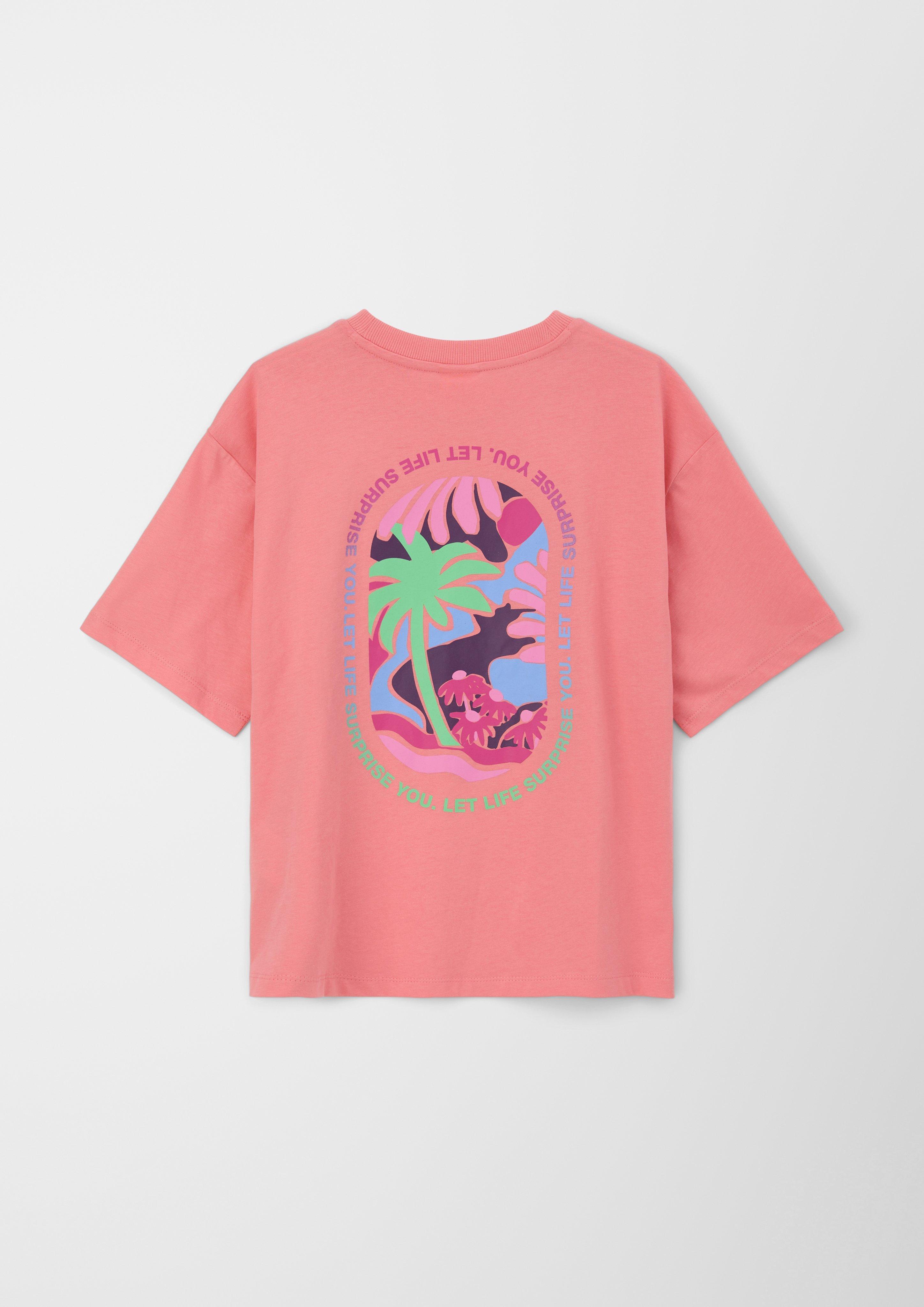 T-Shirt mit Rückenprint  2130468-4334