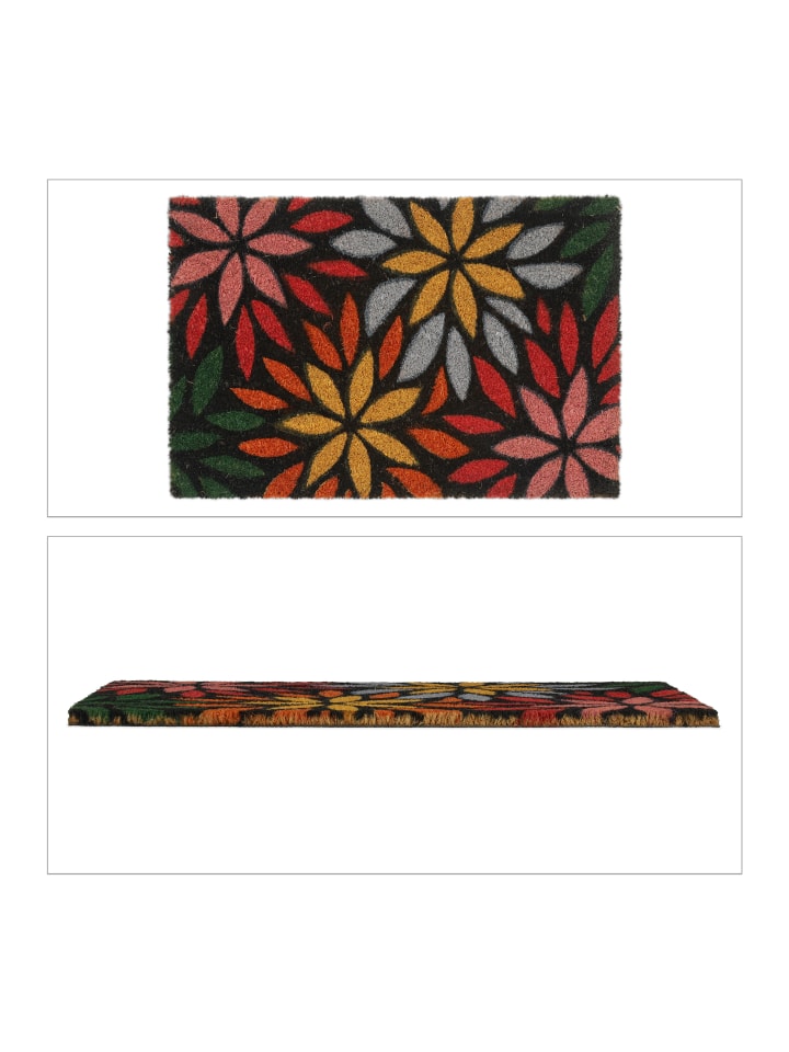relaxdays Fußmatte in Bunt - (B)60 x (T)40 cm günstig kaufen onesize