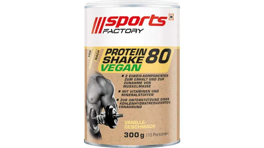 Sports Factory Protein Shake 80 vegan 300 g