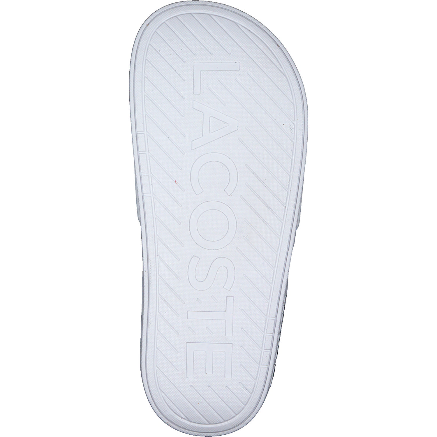 Lacoste Croco Dualisate 43CFA0040, Pantoletten & Badeschuhe, Weiß