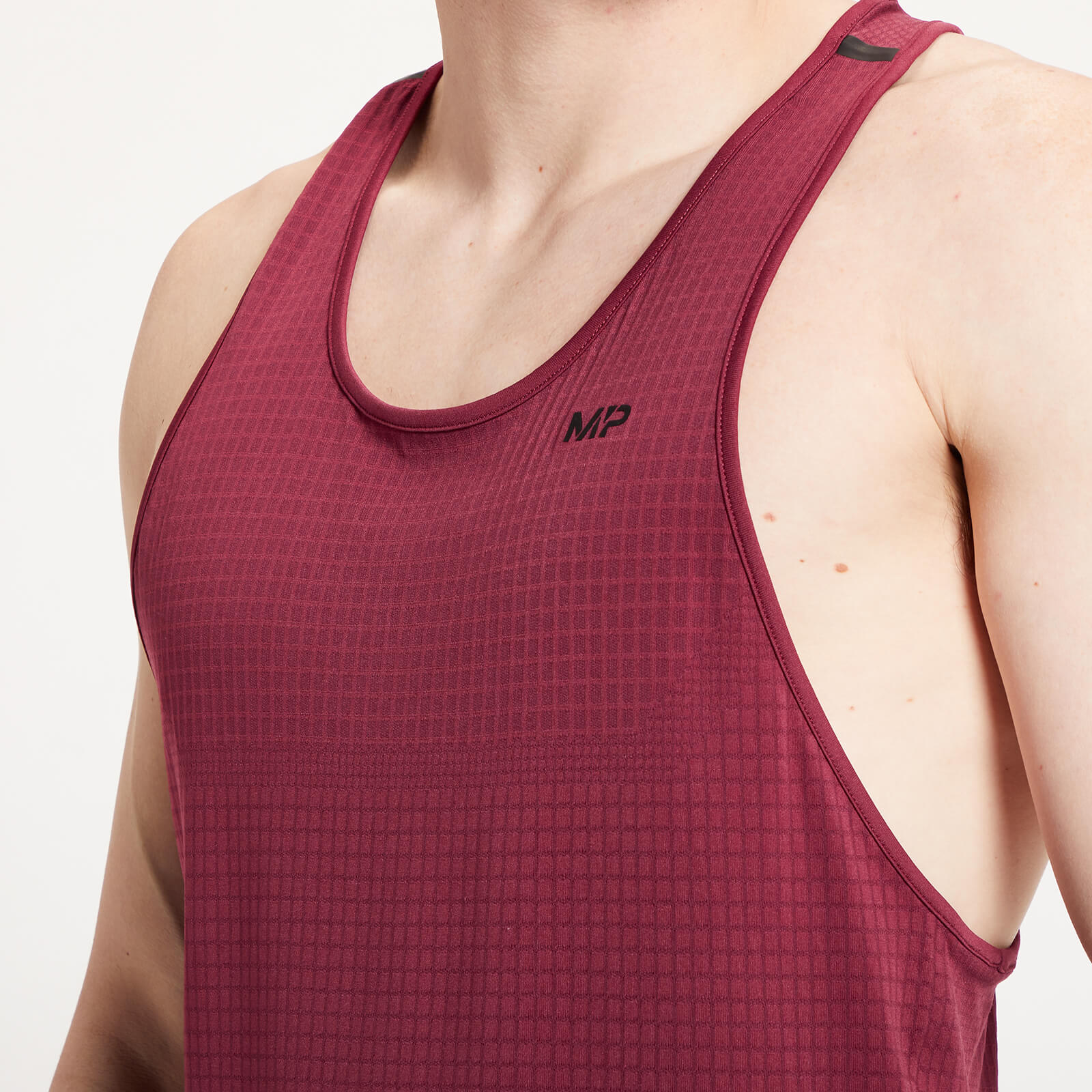 Débardeur sans coutures MP Tempo Ultra pour hommes – Merlot