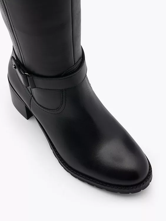 5th Avenue Leder Weitschaftstiefel