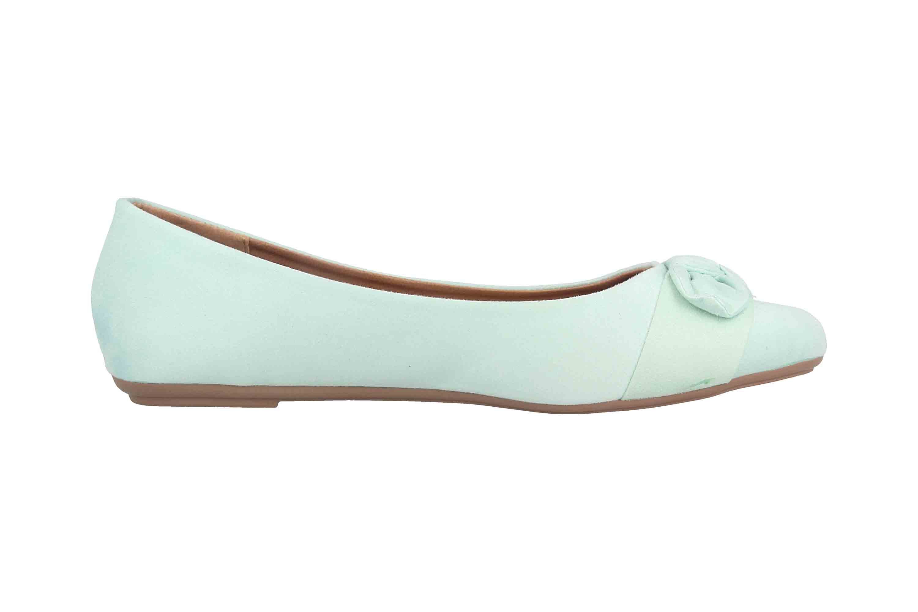 Fitters Footwear 2.589647 Pastel Grün Ballerina