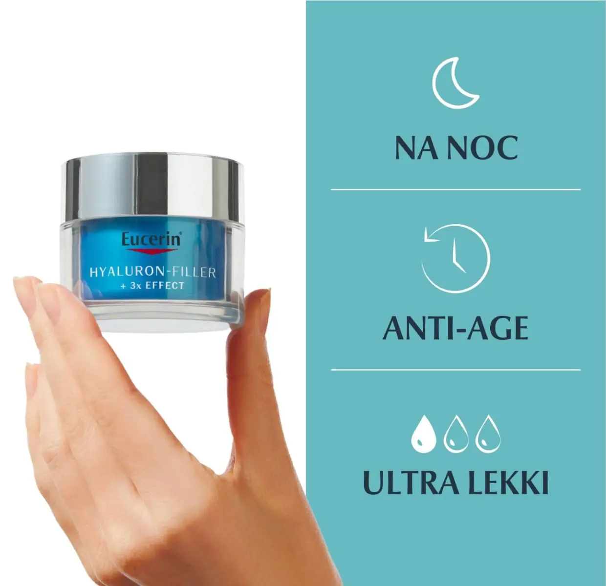 Eucerin Hyaluron Filler Booster hidratantna noćna krema
