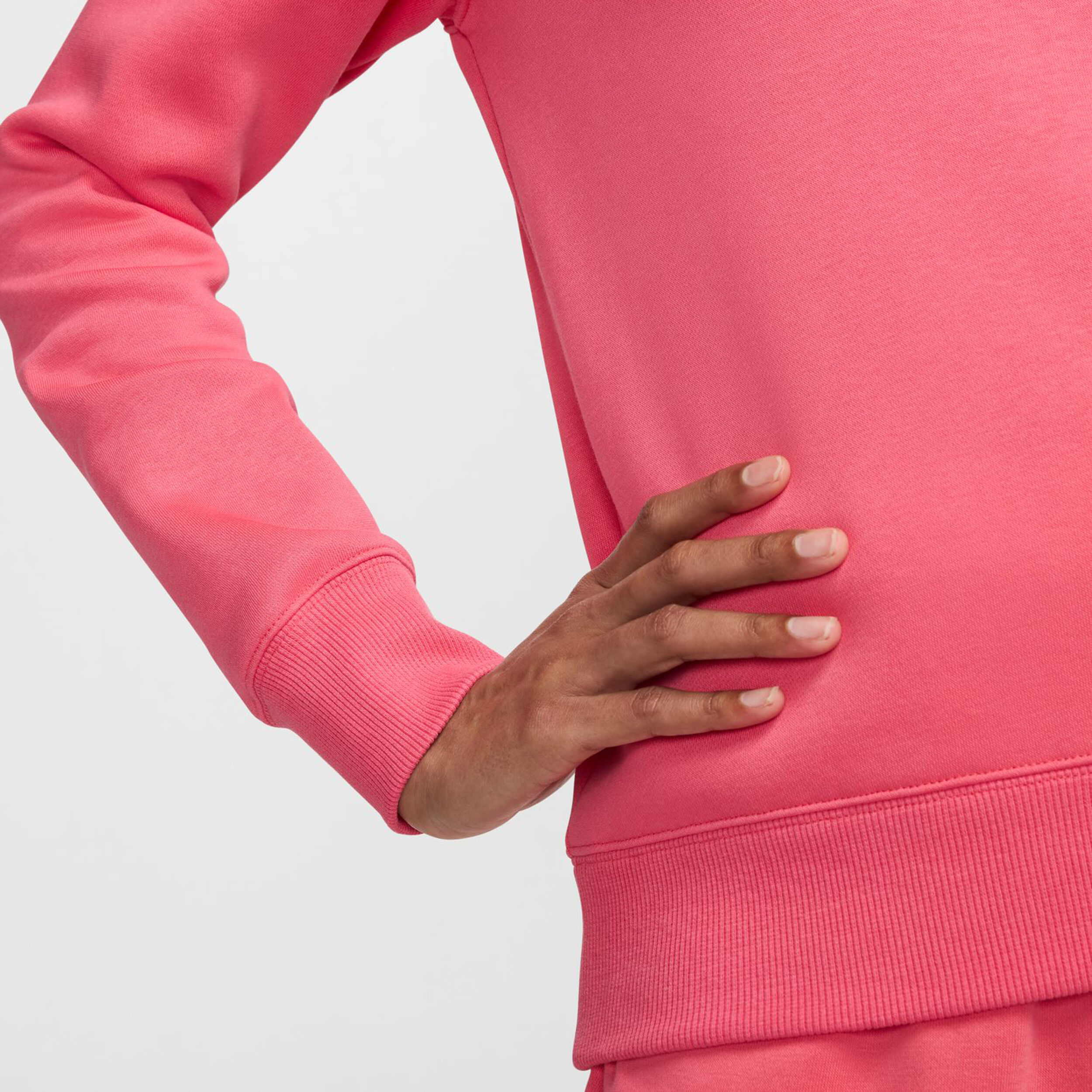 PHNX Fleece STD Crew T-Shirt Damen - Pink