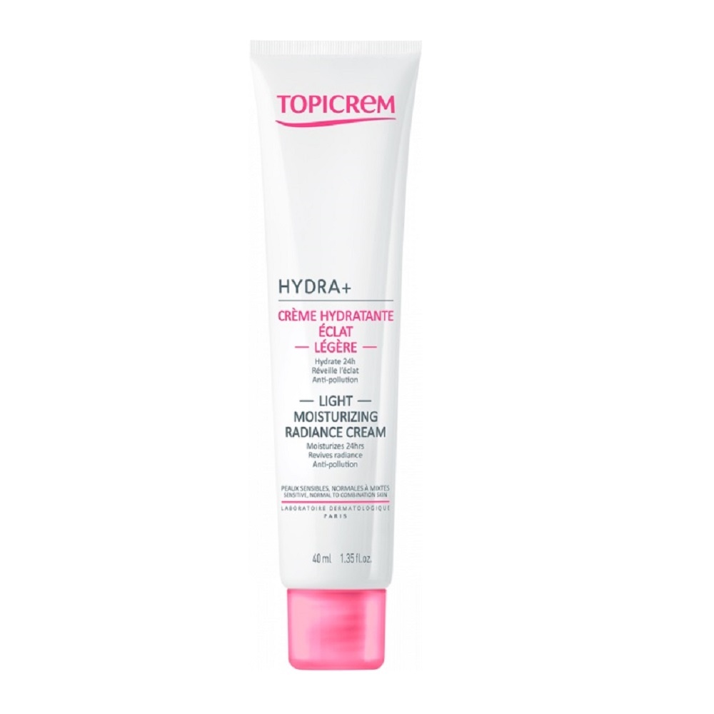 topicrem Hydra+ crème éclat légère Crème Hydratante