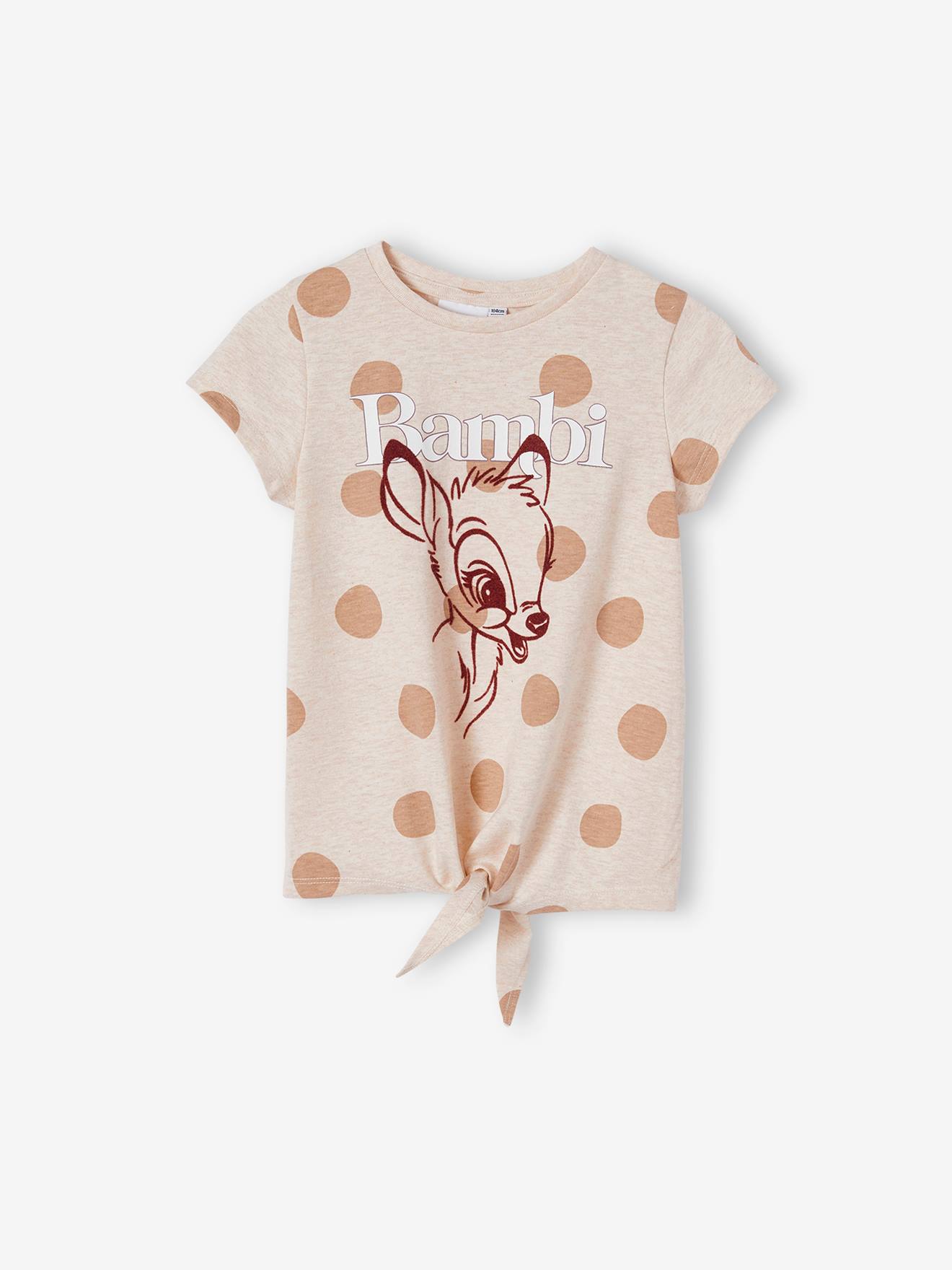 Disney Kinder T-Shirt Disney BAMBI - beige meliert