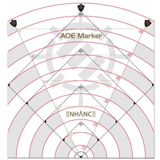 Enhance - Tabletop RPGs 60ft Spell AoE Damage Template