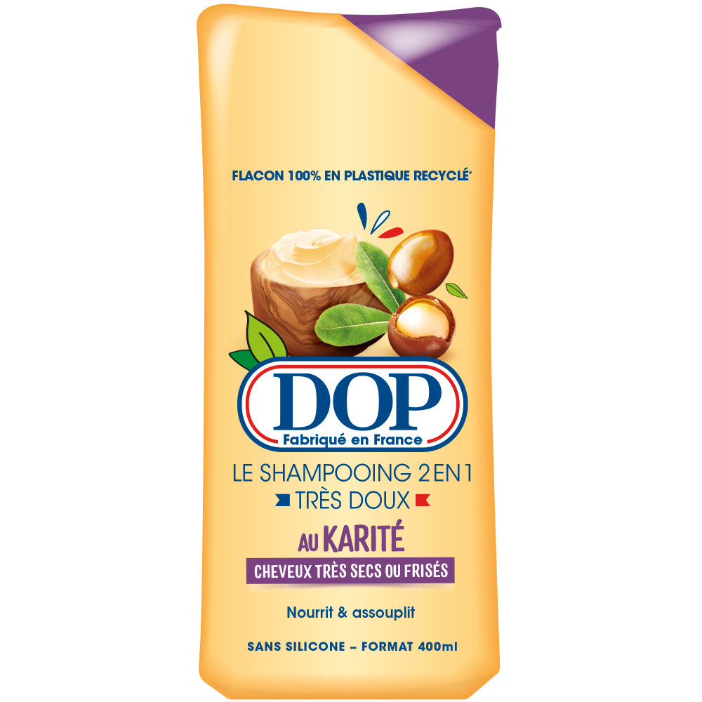 DOP Classique Shampooing Très Doux 2-en-1 au Karité