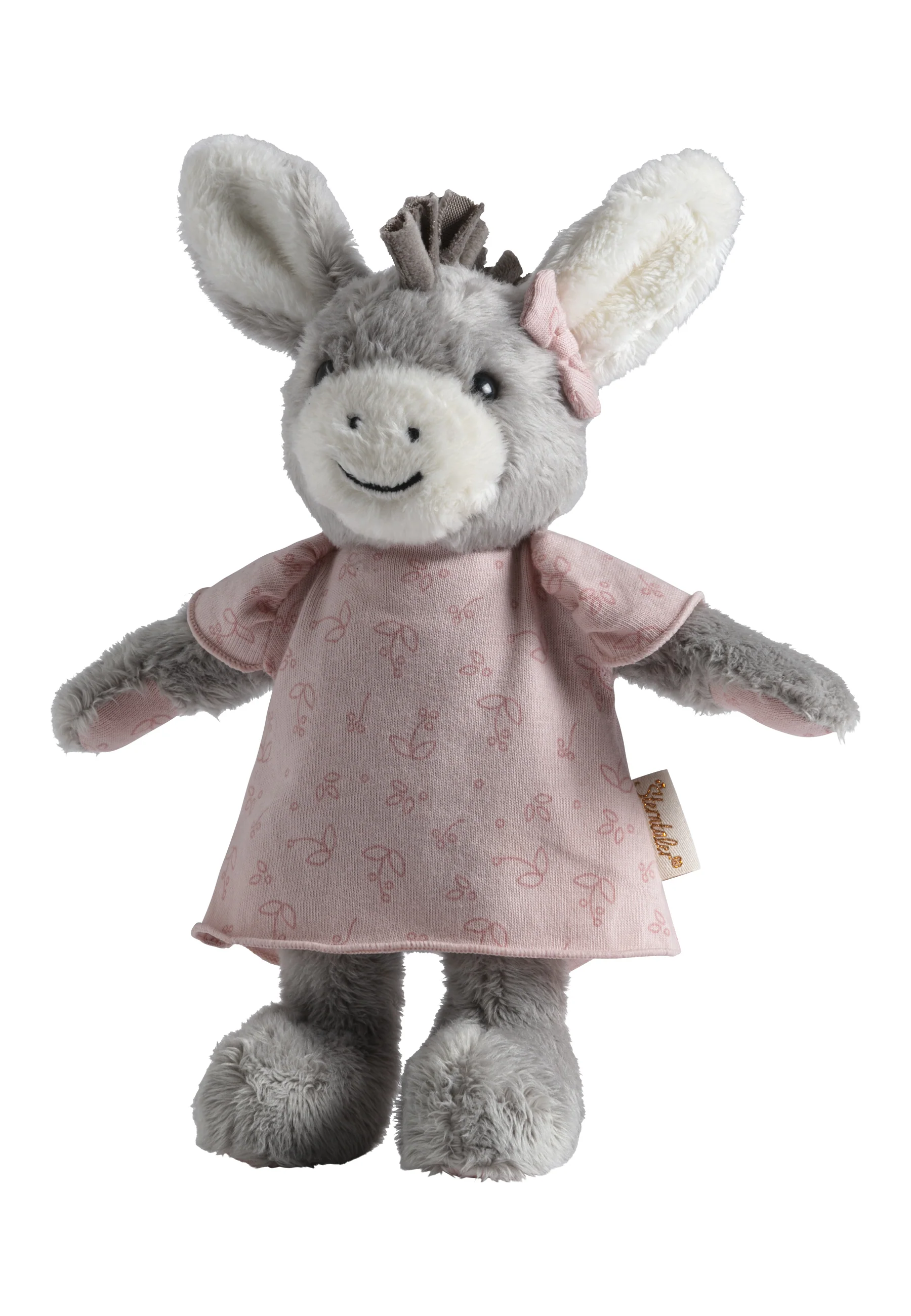 Kuscheltier Esel Emmi Girl mit eingesetzter Rassel