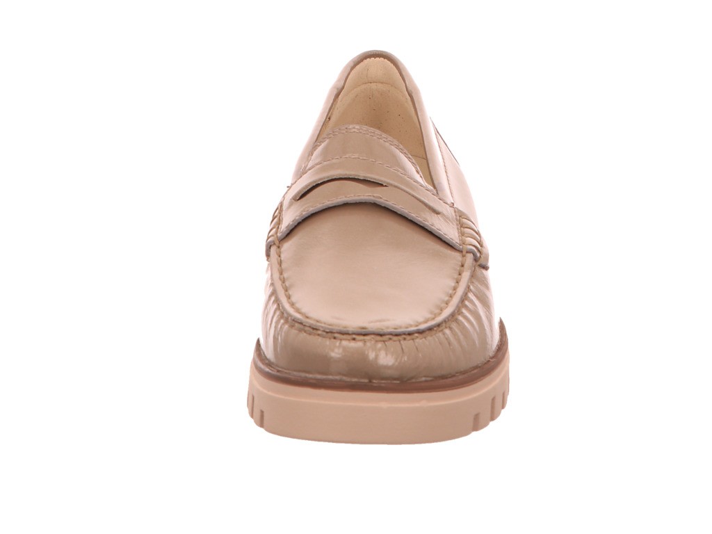 WALDLÄUFER Sportliche Slipper braun bequemer Loafer
