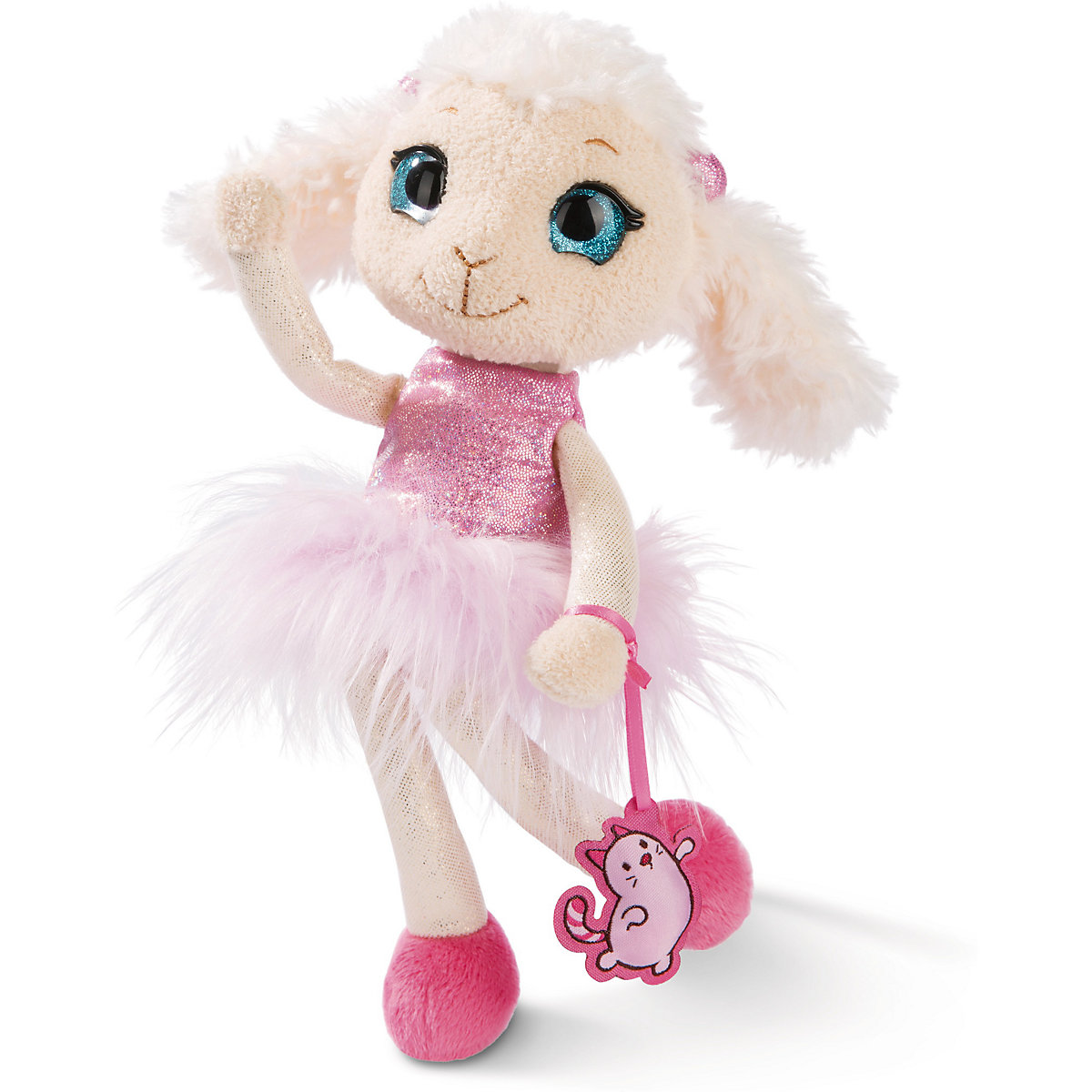 Schaf Li-Si Twinsies pink 25 cm Schlenker in Geschenkbox, Ankleidepuppe (45886)