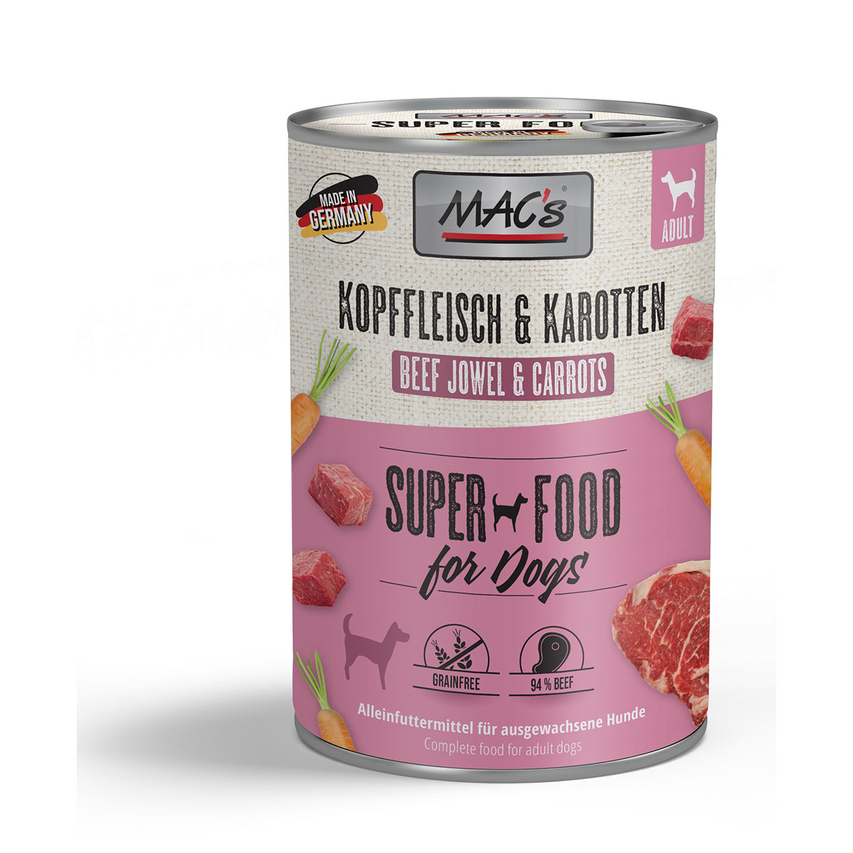 MAC's Dog Kopffleisch und Karotten günstig kaufen bei ZooRoyal